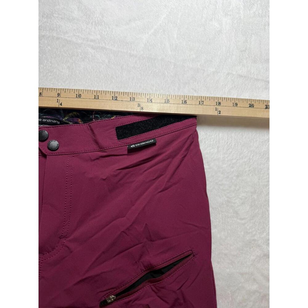 DHaRCO Gravity Mens Sz 32 Maroon MBX Mountain Bike Nylon Spandex Pants - Picture 4 of 5